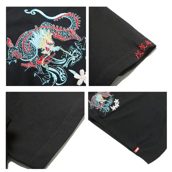 Traditional Chinese/Japanese Designer shirt - Picture 2 of 3